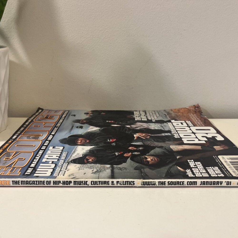 The Source Magazine Jan 2001 Issue Wu-Tang Invades Your Hearts and Minds the 5th - Picture 3 of 9